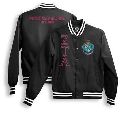 Zeta Tau Alpha Bomber Jackets