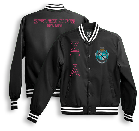 Zeta Tau Alpha Bomber Jackets