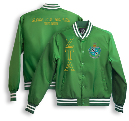 Zeta Tau Alpha Bomber Jackets