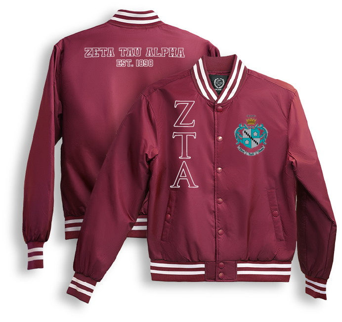 Zeta Tau Alpha Bomber Jackets