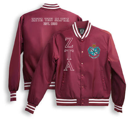 Zeta Tau Alpha Bomber Jackets