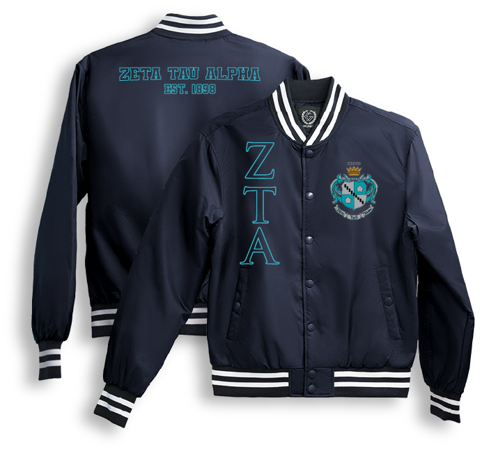 Zeta Tau Alpha Bomber Jackets