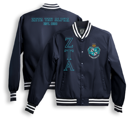 Zeta Tau Alpha Bomber Jackets