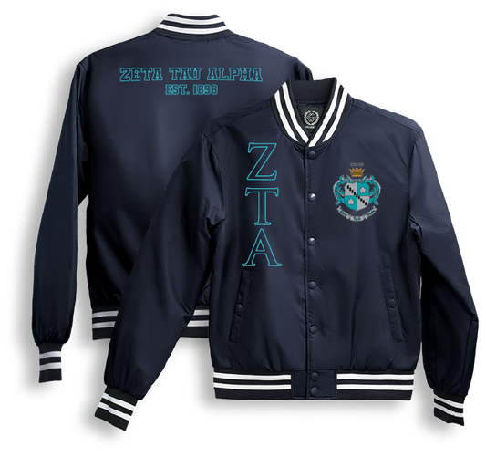 Zeta Tau Alpha Bomber Jackets