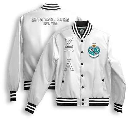 Zeta Tau Alpha Bomber Jackets