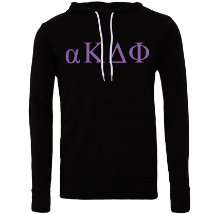 alpha Kappa Delta Phi Lettered Hooded Sweatshirts