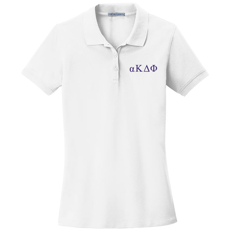 alpha Kappa Delta Phi Ladies' Embroidered Polo Shirt