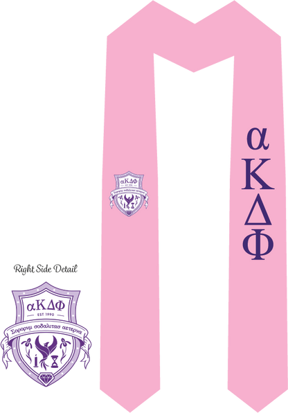 alpha Kappa Delta Phi Graduation Stoles