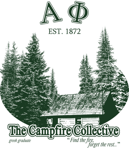 Alpha Phi Forest Graphic T-Shirt