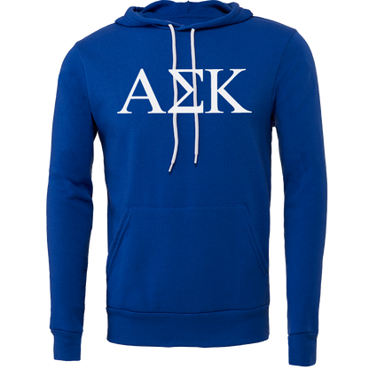 Alpha Sigma Kappa Lettered Hooded Sweatshirts