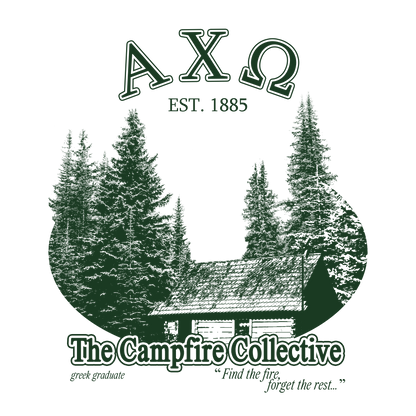 Alpha Chi Omega Forest Graphic T-Shirt