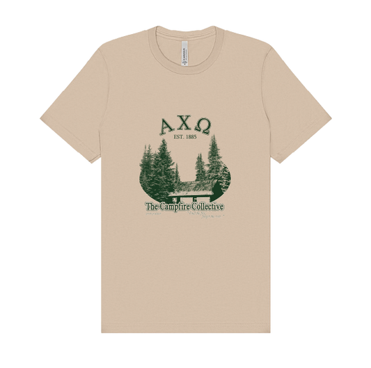 Alpha Chi Omega Forest Graphic T-Shirt