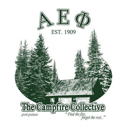 Alpha Epsilon Phi Forest Graphic T-Shirt