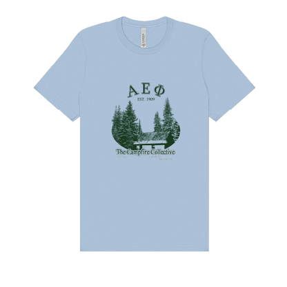 Alpha Epsilon Phi Forest Graphic T-Shirt