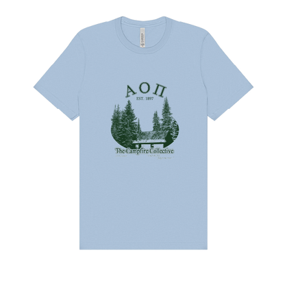 Alpha Omicron Pi Forest Graphic T-Shirt