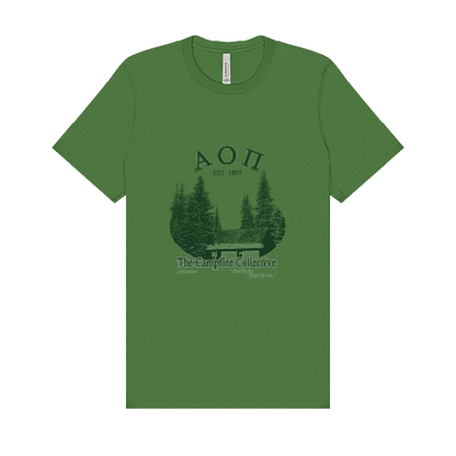 Alpha Omicron Pi Forest Graphic T-Shirt