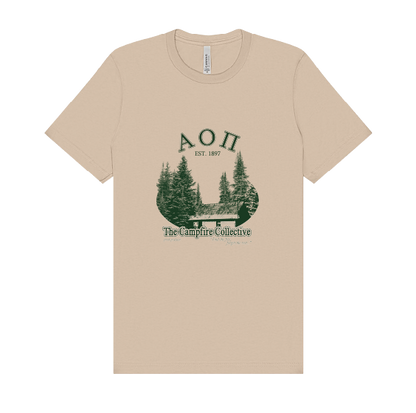 Alpha Omicron Pi Forest Graphic T-Shirt