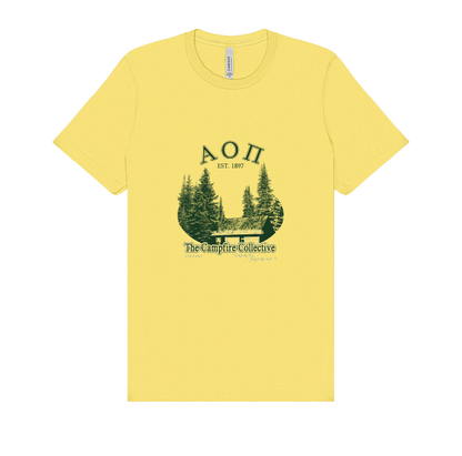 Alpha Omicron Pi Forest Graphic T-Shirt