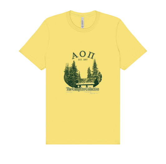 Alpha Omicron Pi Forest Graphic T-Shirt