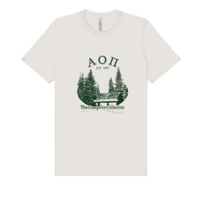 Alpha Omicron Pi Forest Graphic T-Shirt