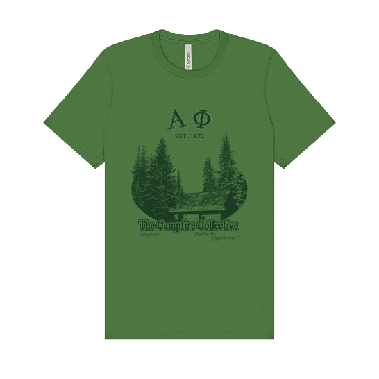 Alpha Phi Forest Graphic T-Shirt