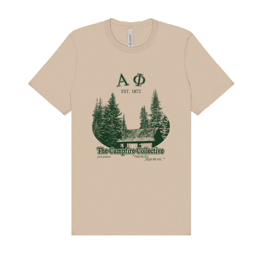 Alpha Phi Forest Graphic T-Shirt