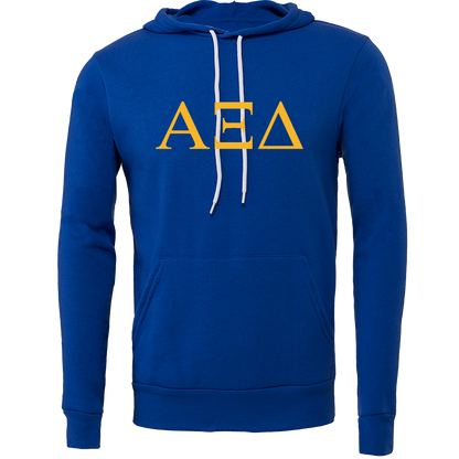 Alpha Xi Delta Lettered Hooded Sweatshirts