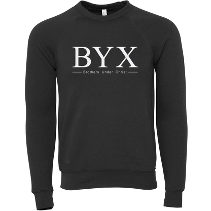 Beta Upsilon Chi Lettered Crewneck Sweatshirts