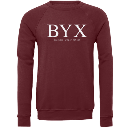 Beta Upsilon Chi Lettered Crewneck Sweatshirts