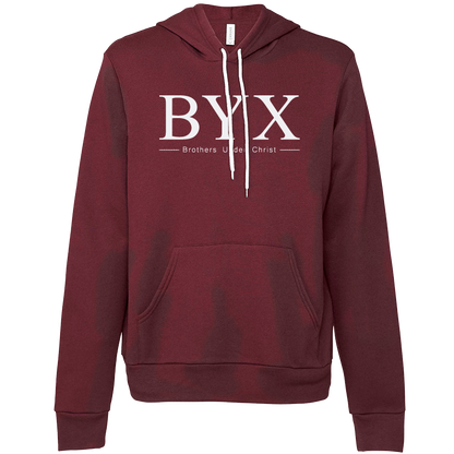 Beta Upsilon Chi Lettered Hooded Sweatshirts