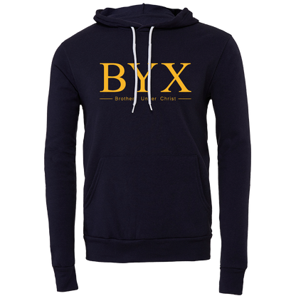 Beta Upsilon Chi Lettered Hooded Sweatshirts