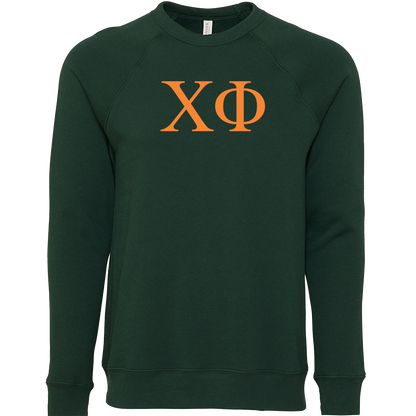 Chi Phi Lettered Crewneck Sweatshirts