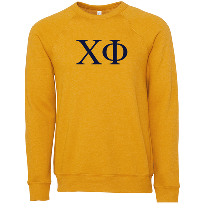 Chi Phi Lettered Crewneck Sweatshirts