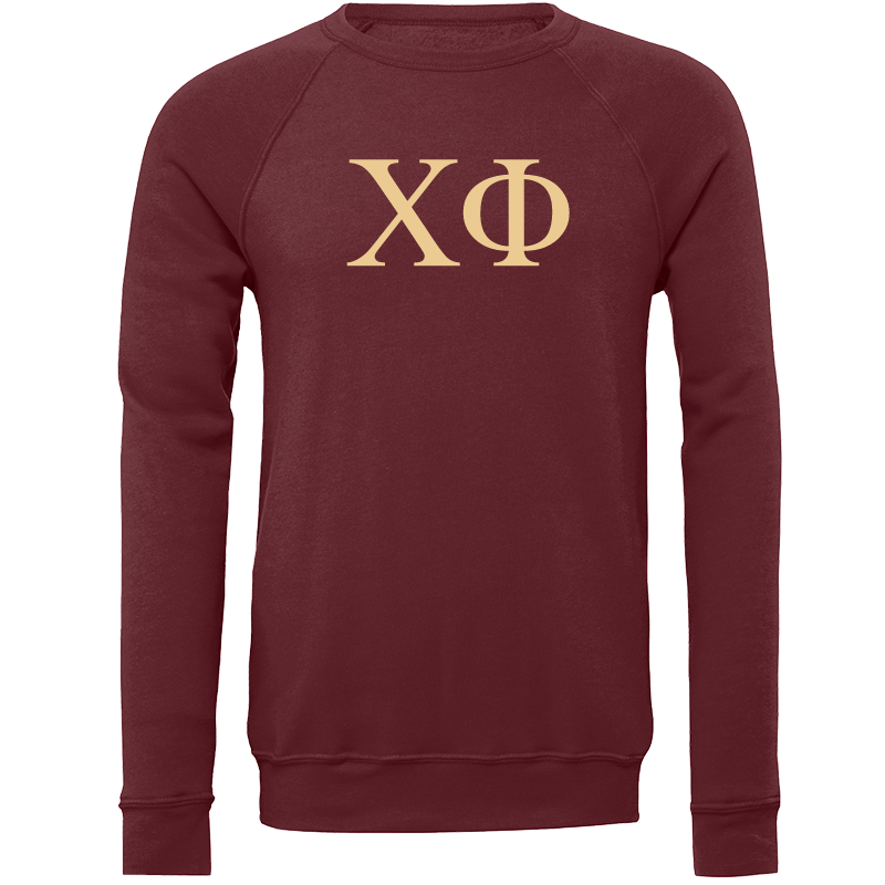 Chi Phi Lettered Crewneck Sweatshirts