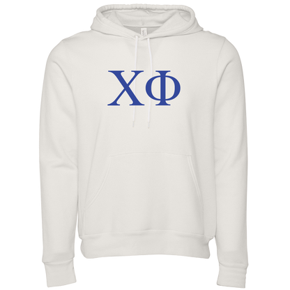 Chi Phi Lettered Hooded Sweatshirts