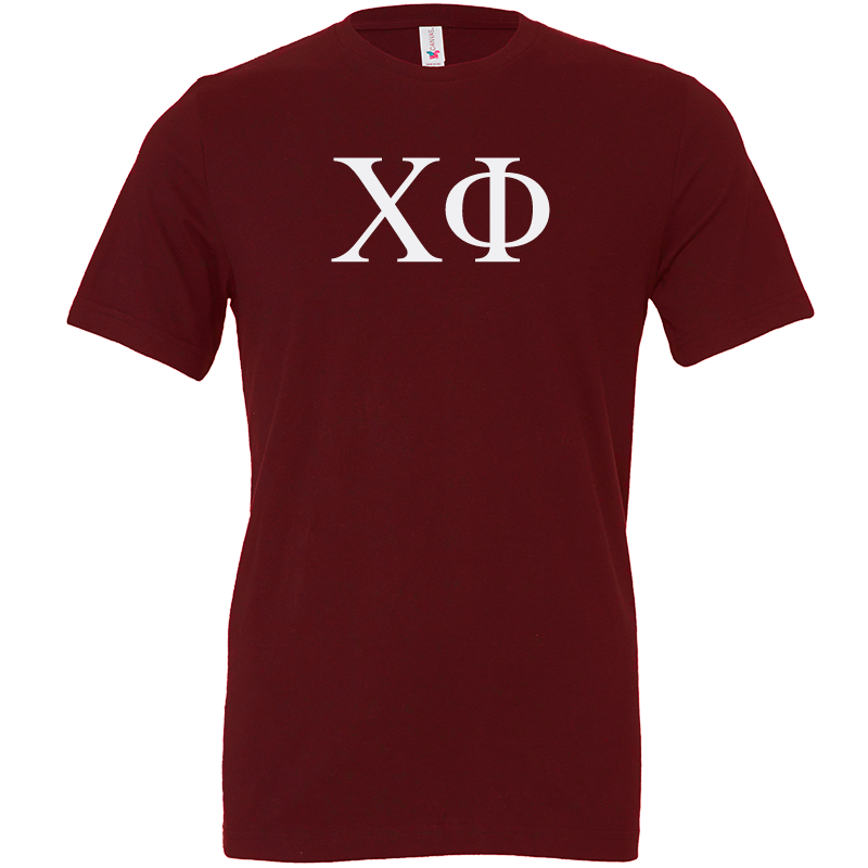 Chi Phi Lettered Short Sleeve T-Shirts