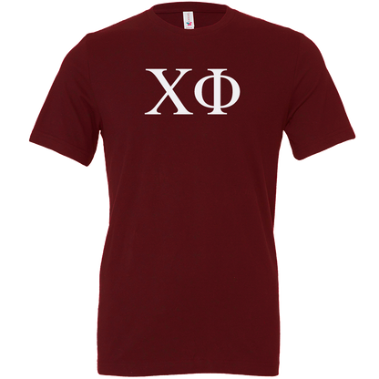 Chi Phi Lettered Short Sleeve T-Shirts