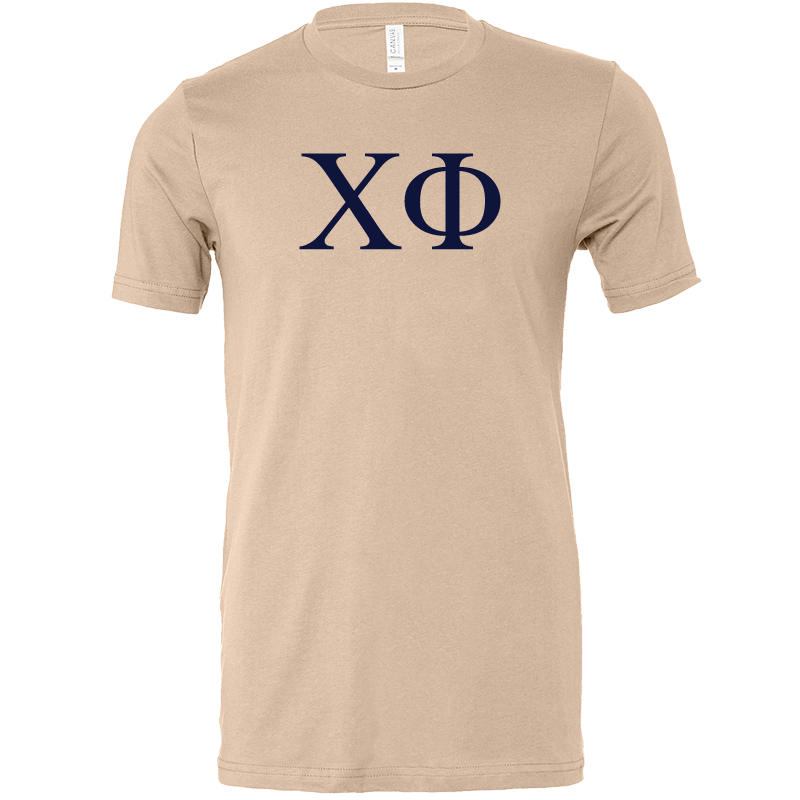 Chi Phi Lettered Short Sleeve T-Shirts