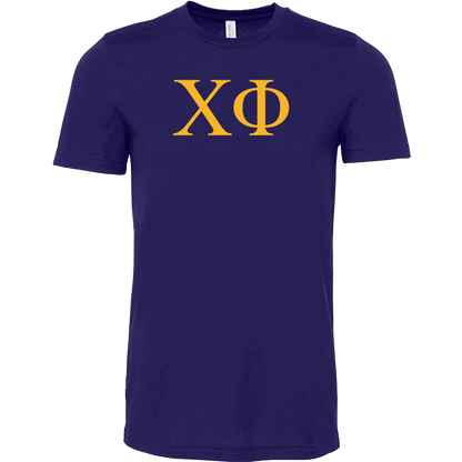 Chi Phi Lettered Short Sleeve T-Shirts