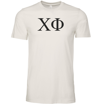 Chi Phi Lettered Short Sleeve T-Shirts