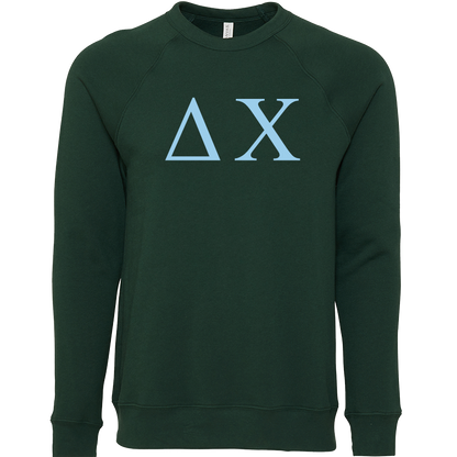 Delta Chi Lettered Crewneck Sweatshirts