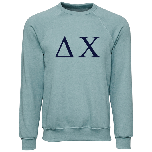 Delta Chi Lettered Crewneck Sweatshirts