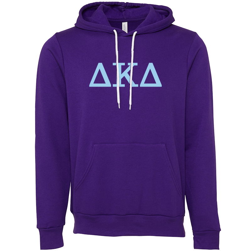 Delta Kappa Delta Lettered Hooded Sweatshirts