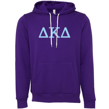 Delta Kappa Delta Lettered Hooded Sweatshirts