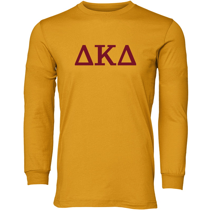 Delta Kappa Delta Lettered Long Sleeve T-Shirts