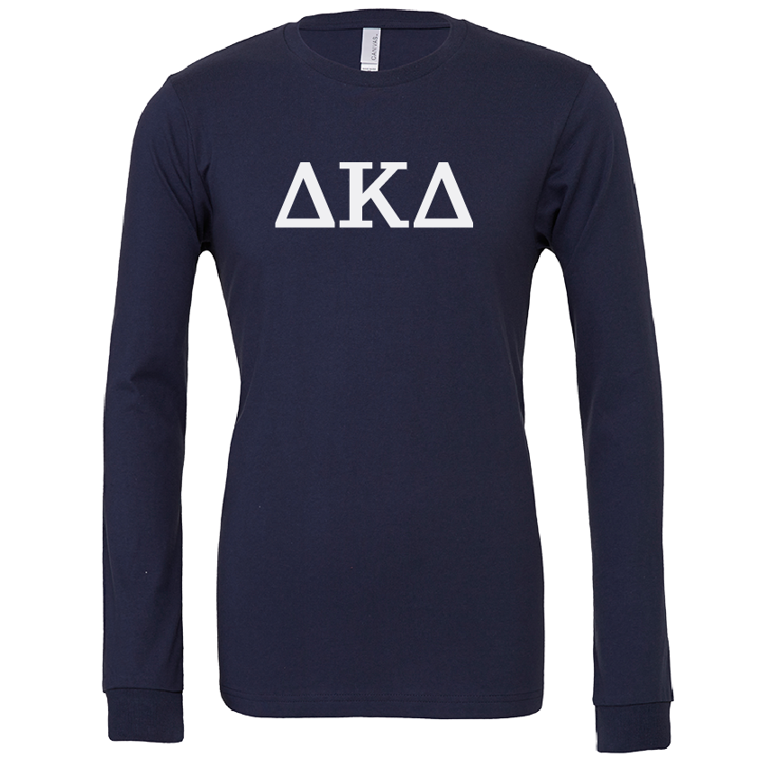 Delta Kappa Delta Lettered Long Sleeve T-Shirts