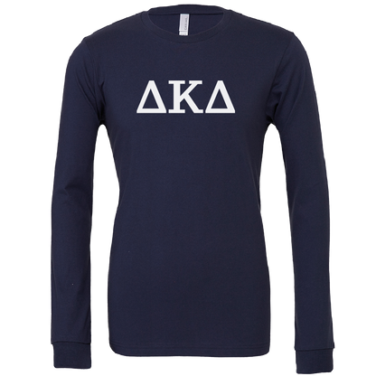 Delta Kappa Delta Lettered Long Sleeve T-Shirts