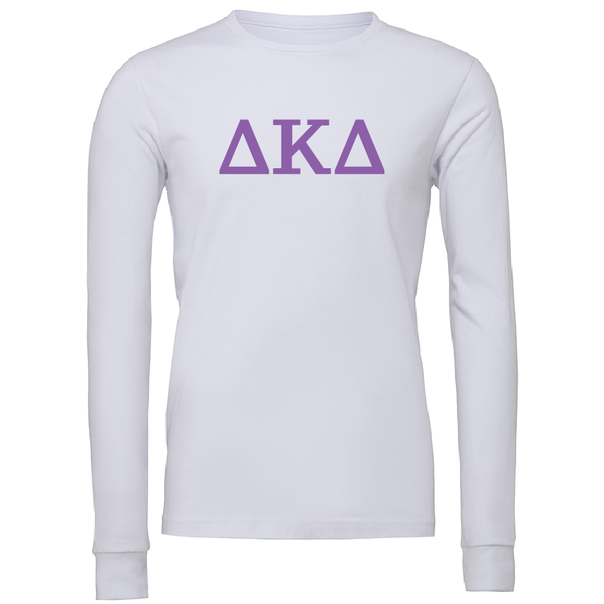 Delta Kappa Delta Lettered Long Sleeve T-Shirts