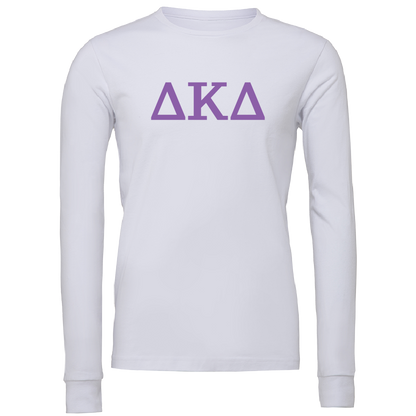 Delta Kappa Delta Lettered Long Sleeve T-Shirts