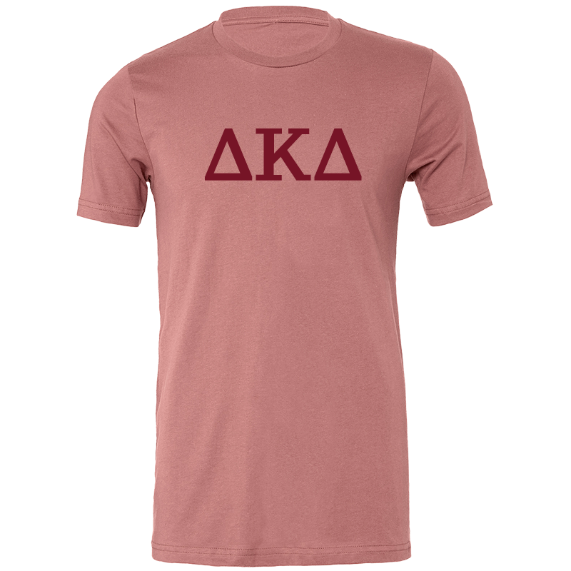 Delta Kappa Delta Lettered Short Sleeve T-Shirts